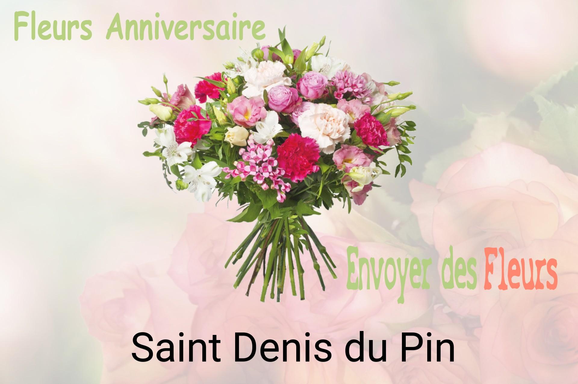 Bouquet de fleurs d’anniversaire livré à Saint-Denis-du-Pin