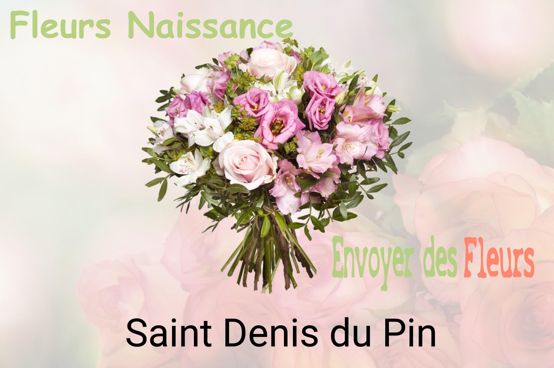 Bouquet de fleurs de naissance livré à Saint-Denis-du-Pin
